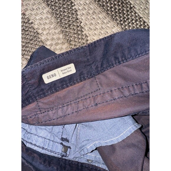 True Religon Ricky Flap Big T Relaxed Straight Leg Corduroy Pants Red 40x29 - Picture 6 of 9